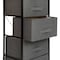 Flash Furniture Black/Gray 4 Drawer Storage Dresser Organizer WX-5L203-X-BK-GR-GG - alternate 4